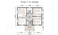 Проект каркасного дома «Егорьевск»