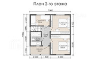 Проект каркасного дома «Лесогорский»