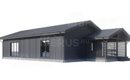 Проект каркасного дома «Новгородский»