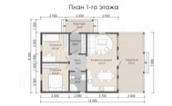 Проект каркасного дома «Репино»
