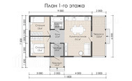 Проект каркасного дома «Рощино»