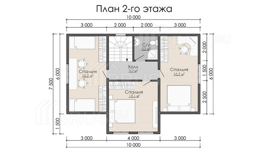 Проект каркасного дома «Советский»