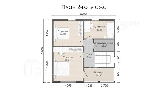 Проект каркасного дома «Выборг»