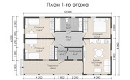 Проект каркасного дома «Виллози»