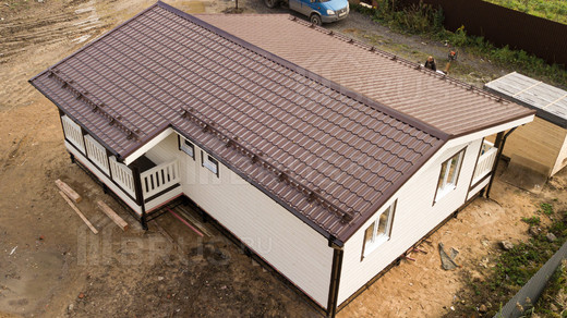 Каркасный дом 7.5x10.5