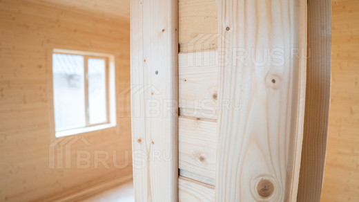 Каркасный дом 6x8