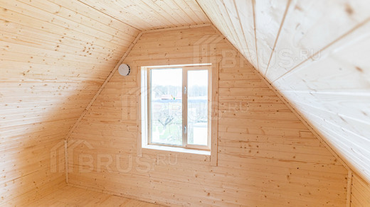 Каркасный дом 6x8