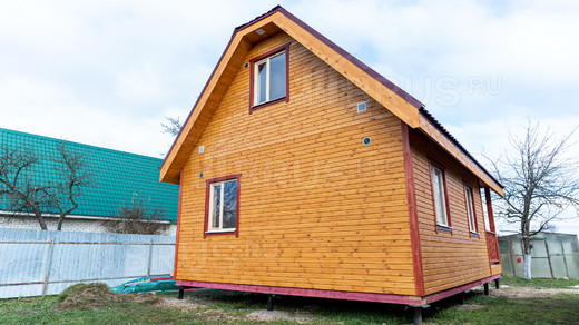 Каркасный дом 6x8