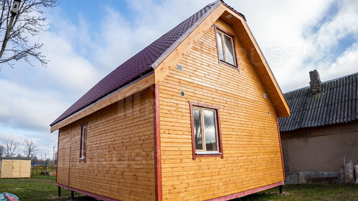Каркасный дом 6x8