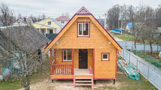 Каркасный дом 6x8