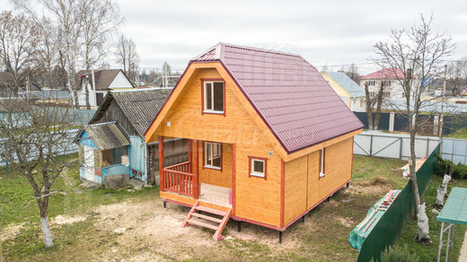 Каркасный дом 6x8