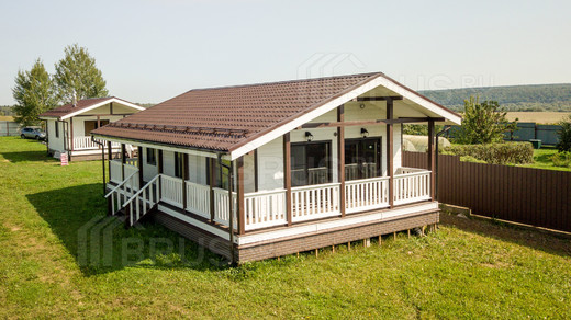 Каркасный дом 7,5х11,5