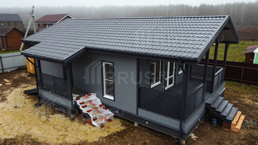 Каркасный дом 7x12