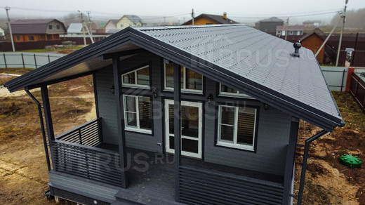 Каркасный дом 7x12