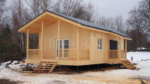 Каркасный дом 6x11