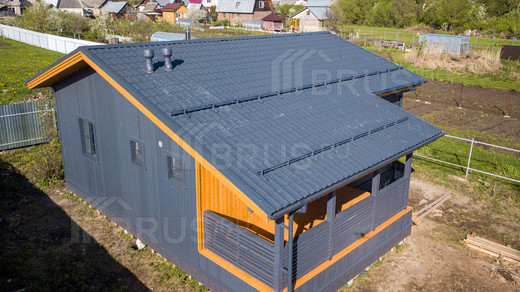 Каркасный дом 7,5x9