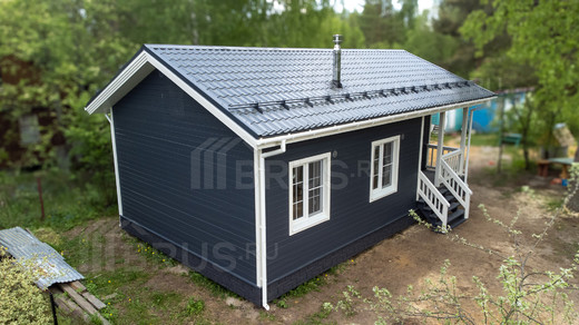 Каркасный дом 6x10