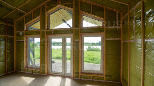 Каркасный дом 6x8,5