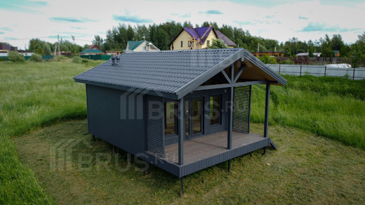 Каркасный дом 6x8,5