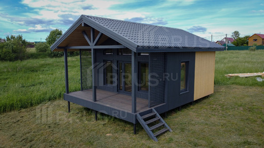 Каркасный дом 6x8,5