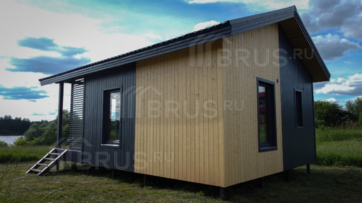 Каркасный дом 6x8,5
