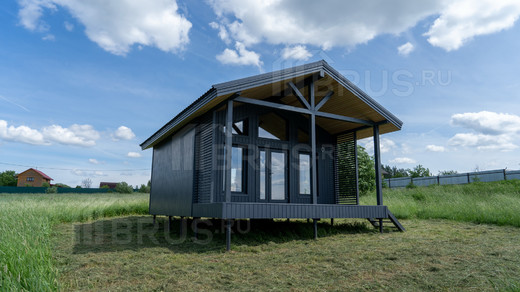 Каркасный дом 6x8,5