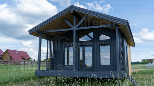Каркасный дом 6x8,5