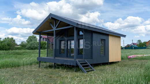 Каркасный дом 6x8,5