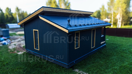 Каркасный дом 7x9