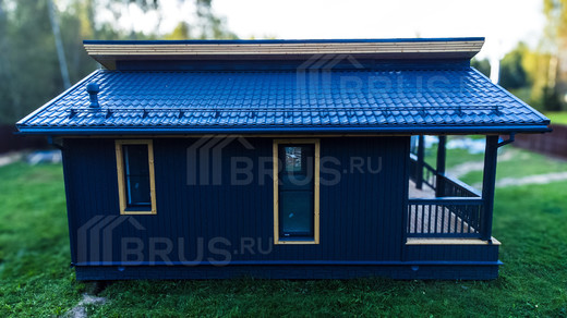 Каркасный дом 7x9