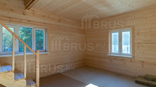 Каркасный дом 8x9