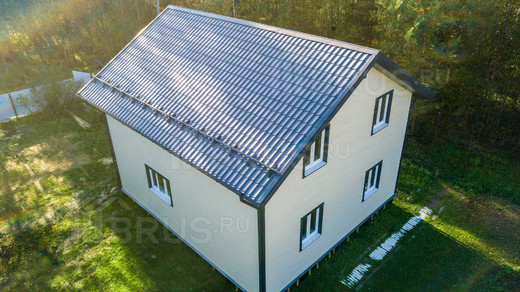 Каркасный дом 8x9