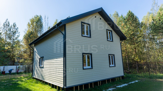 Каркасный дом 8x9