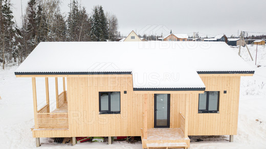 Каркасный дом 6x11