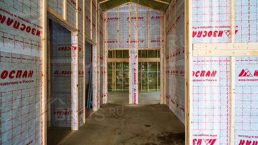 Каркасный дом 10,2x15