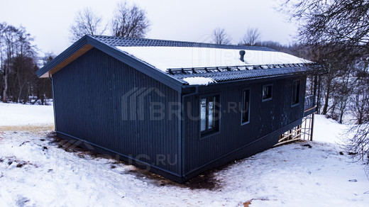 Каркасный дом 10,2x15