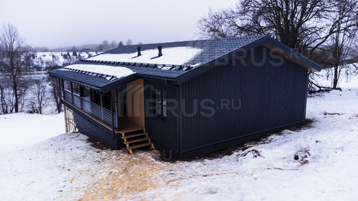 Каркасный дом 10,2x15