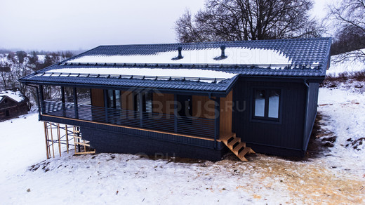 Каркасный дом 10,2x15