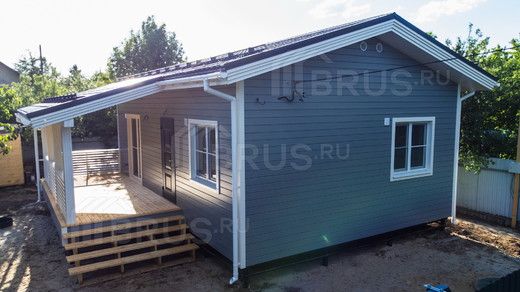 Каркасный дом 6x9