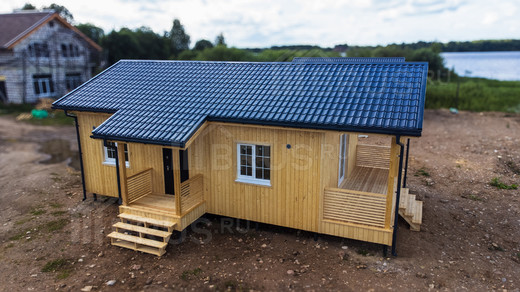 Каркасный дом 6x11