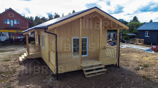 Каркасный дом 6x11