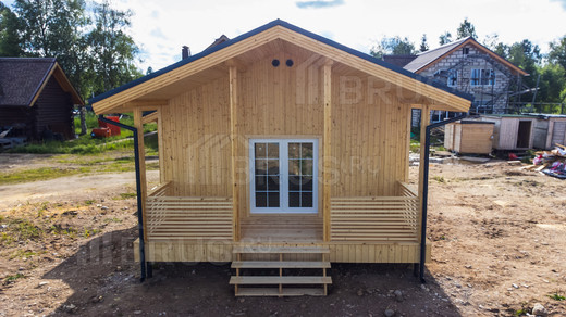Каркасный дом 6x11