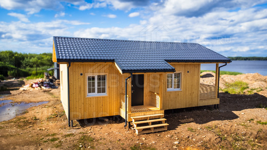 Каркасный дом 6x11
