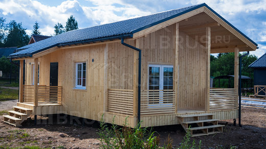 Каркасный дом 6x11