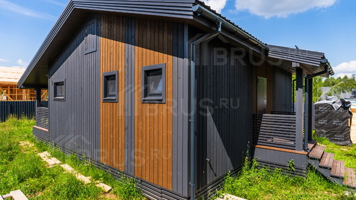Каркасный дом 7,5x9