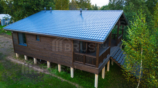 Каркасный дом 11x11.5